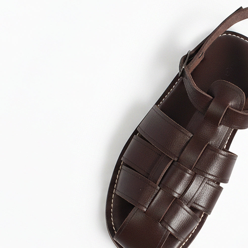 Sandale Quemado Marron Chocolat