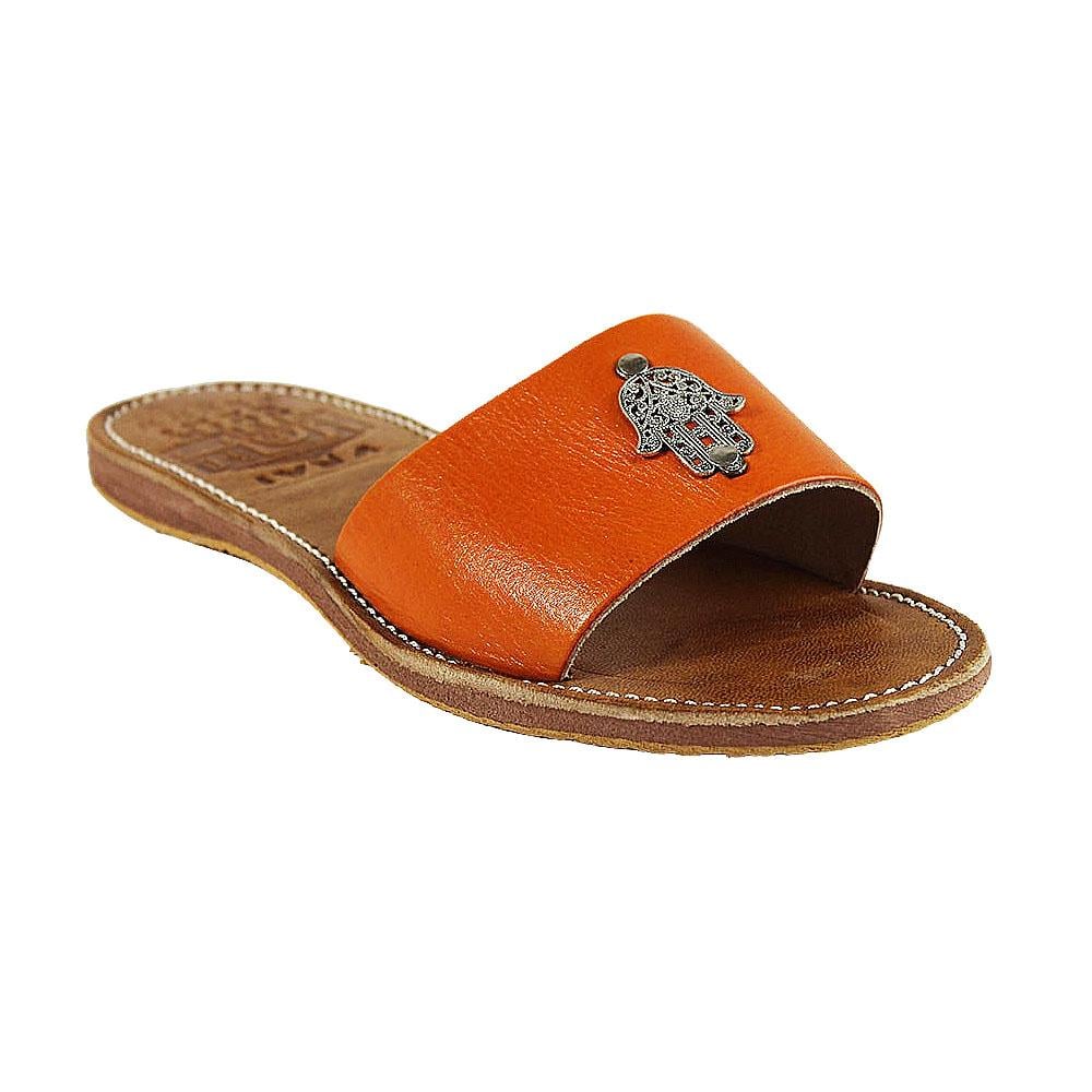 Sandale Khmissa en cuir