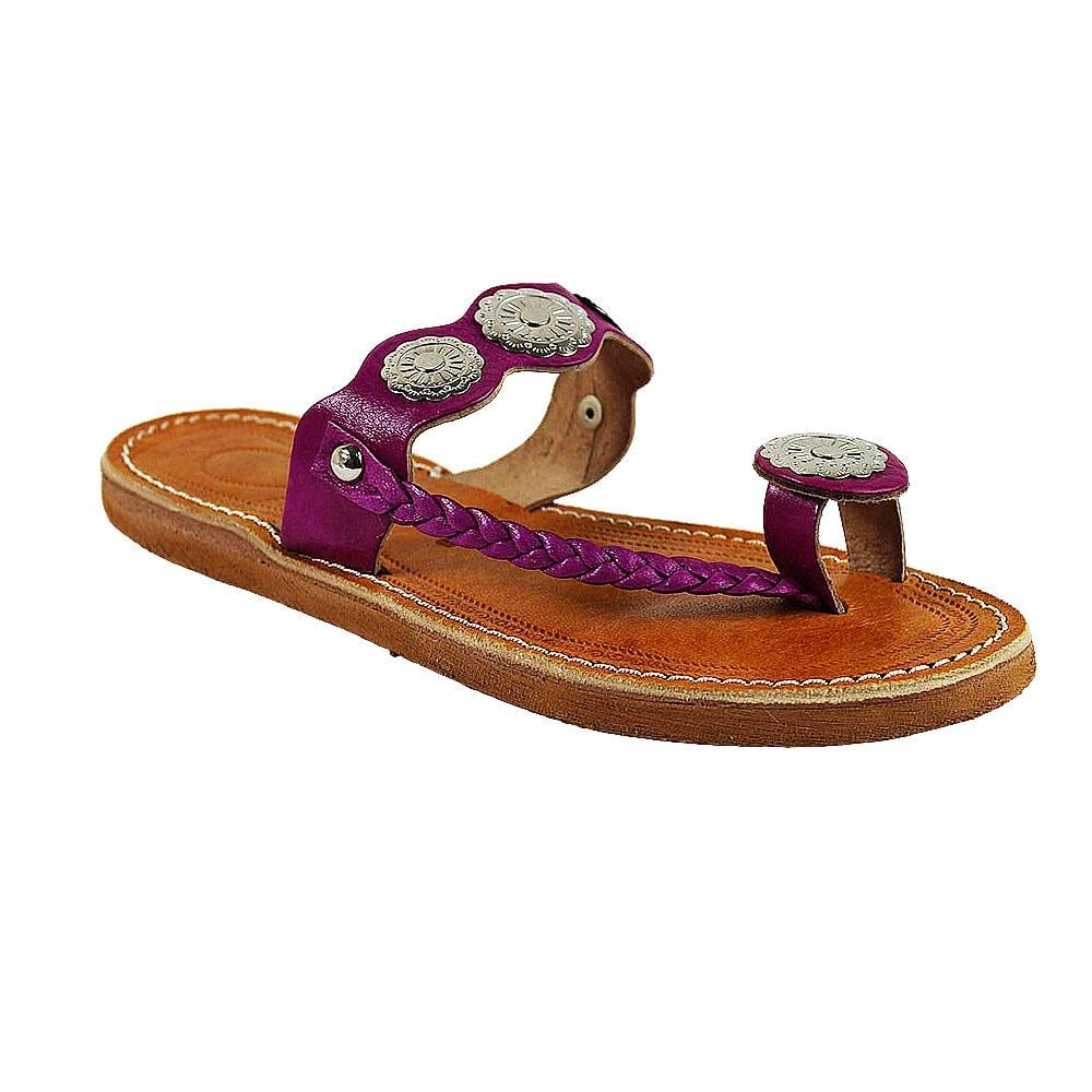 Sandale fantaisie rose indien