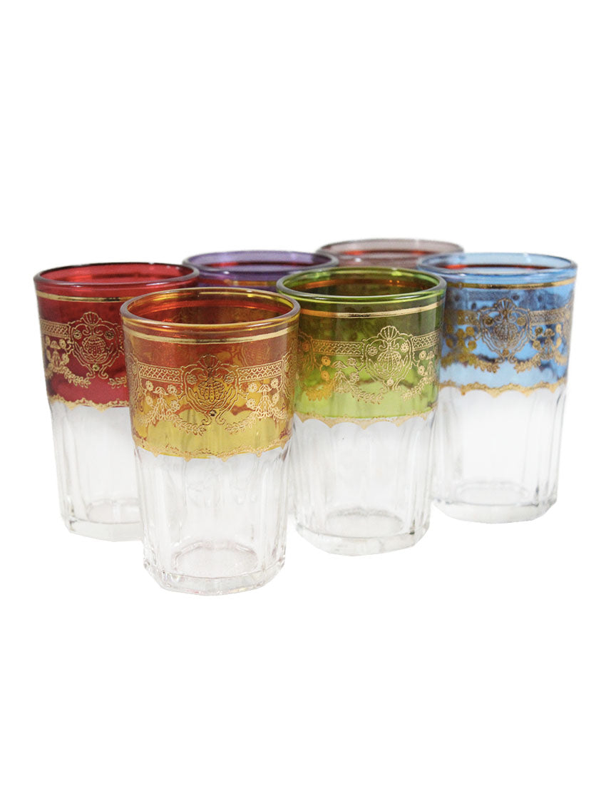 Lot de 6 Verres à thé Trinidad