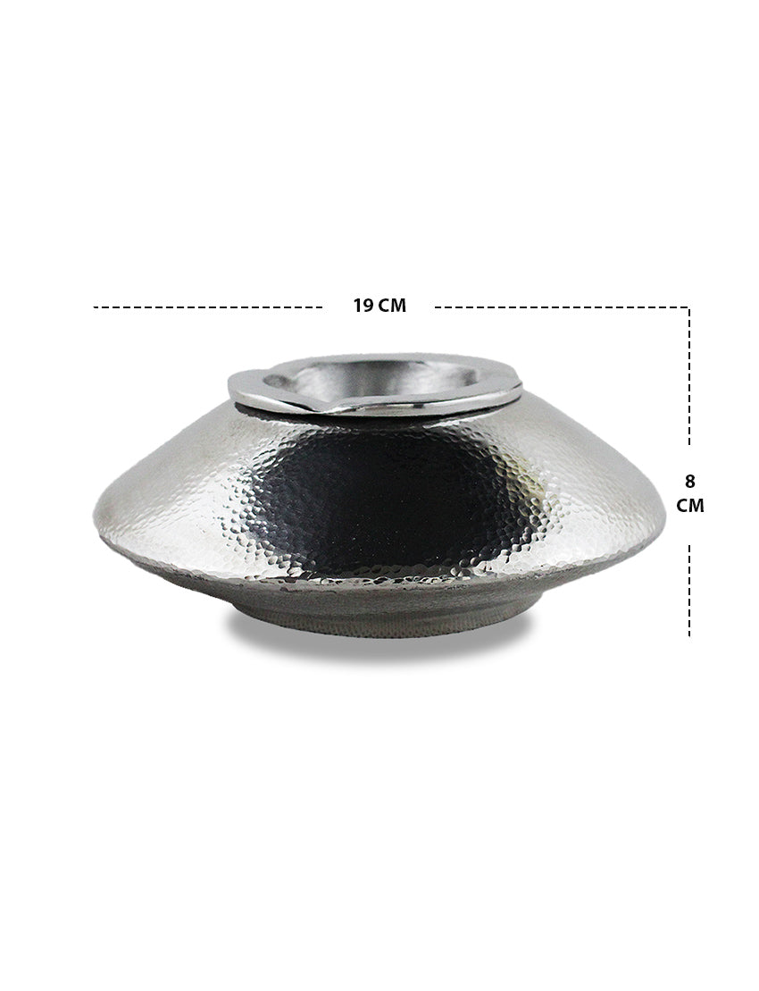 Cendrier Marocain plat aluminum moyen