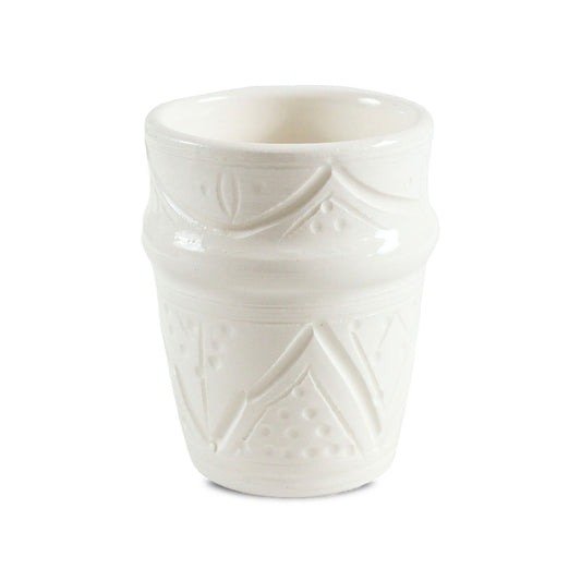 Tasse Gravée blanc