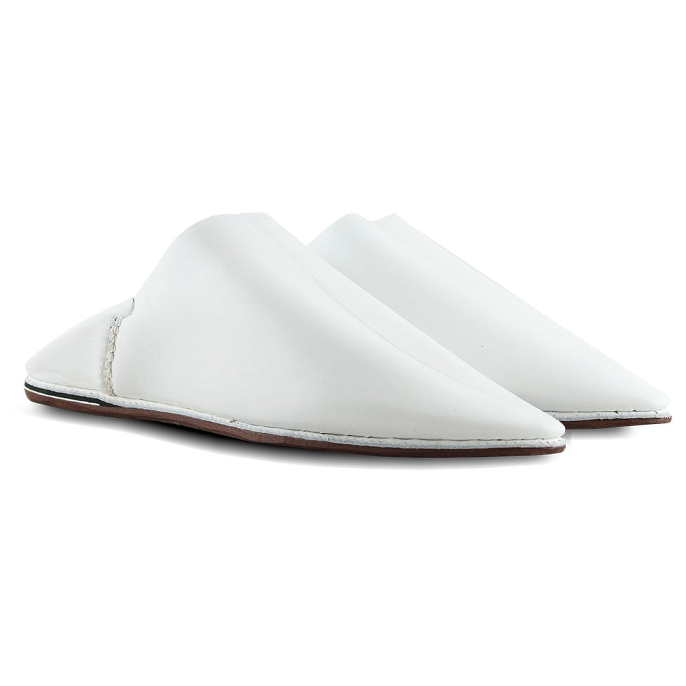 Babouche Royale Blanche