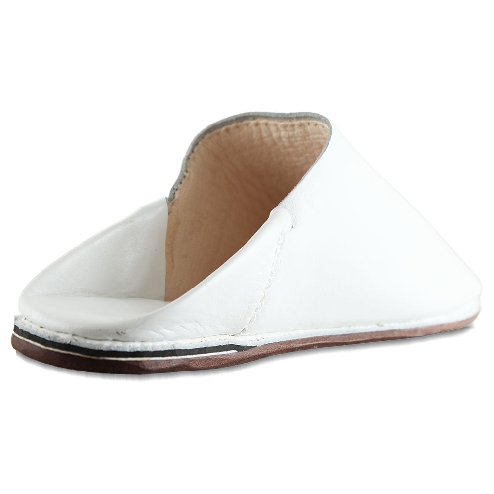 Babouche Royale Blanche