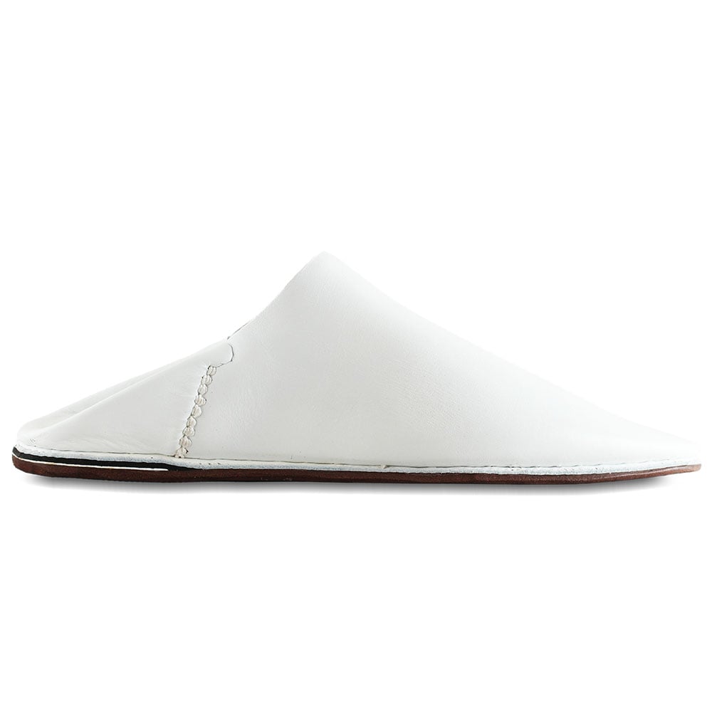 Babouche Royale Blanche
