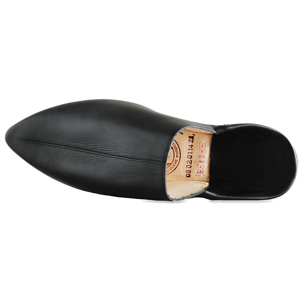 Babouche Royale Noir