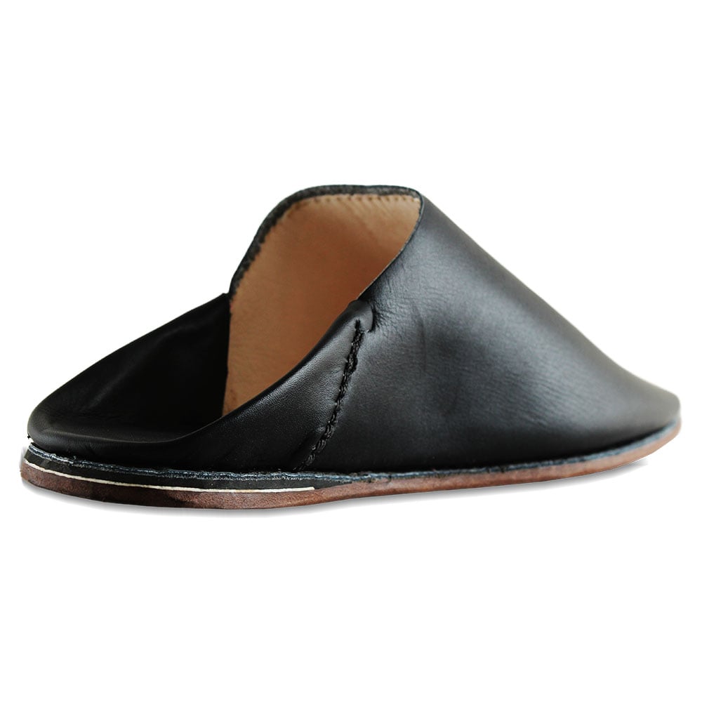Babouche Royale Noir