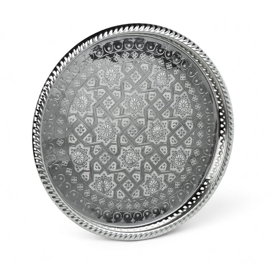 Plateau à thé Marocain classique Rond